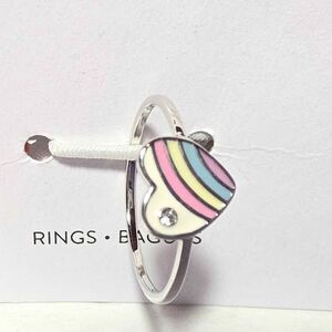 NEW Pura Vida Fashion Ring Size 7 Rainbow